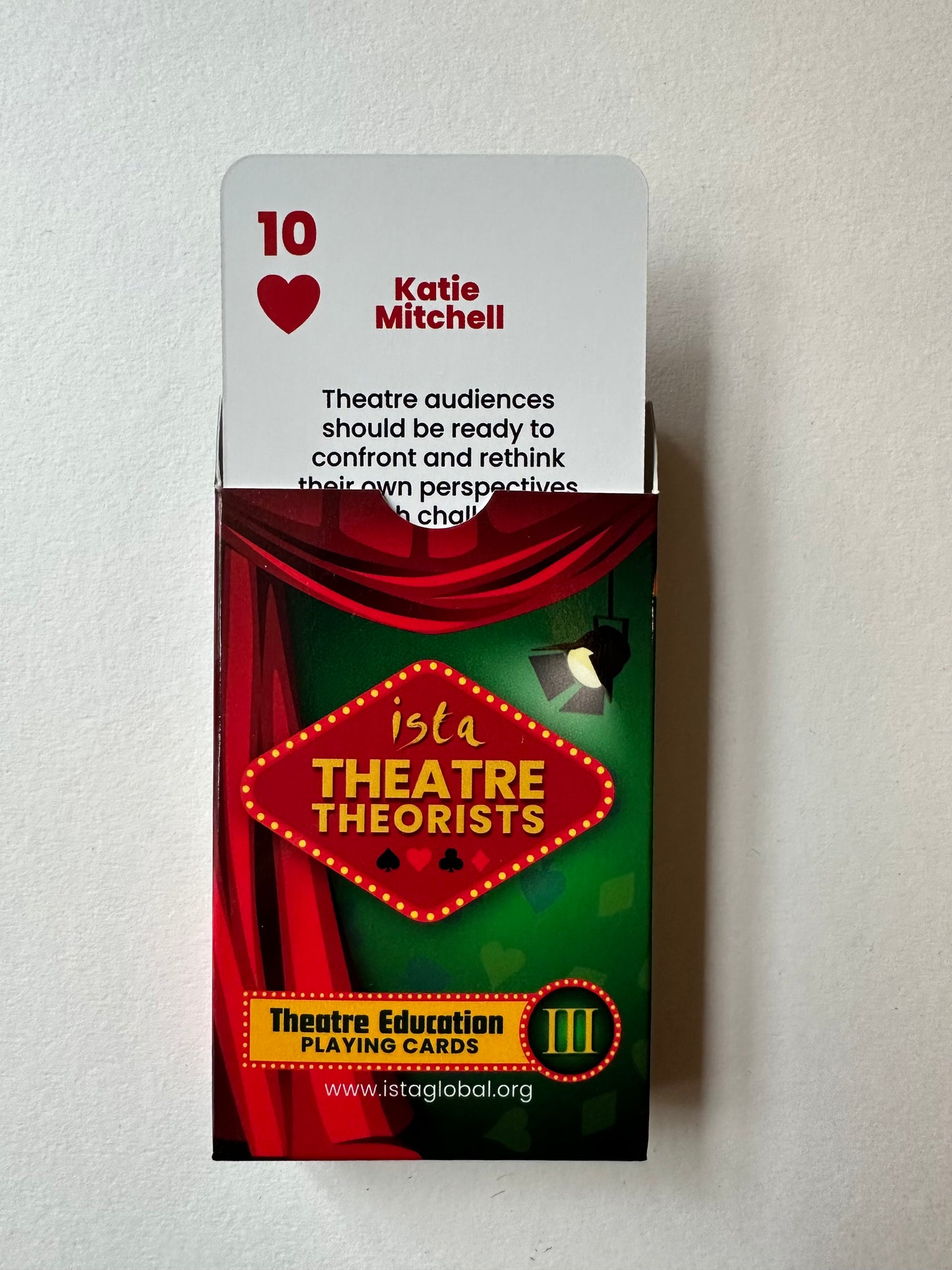 Theatre Theorist Cards Set 3 - Production and Stage Design Deck