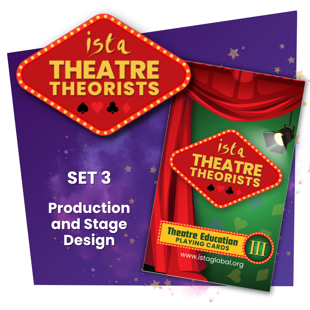 Theatre Theorist Cards Set 3 -  Production and Stage Design Deck